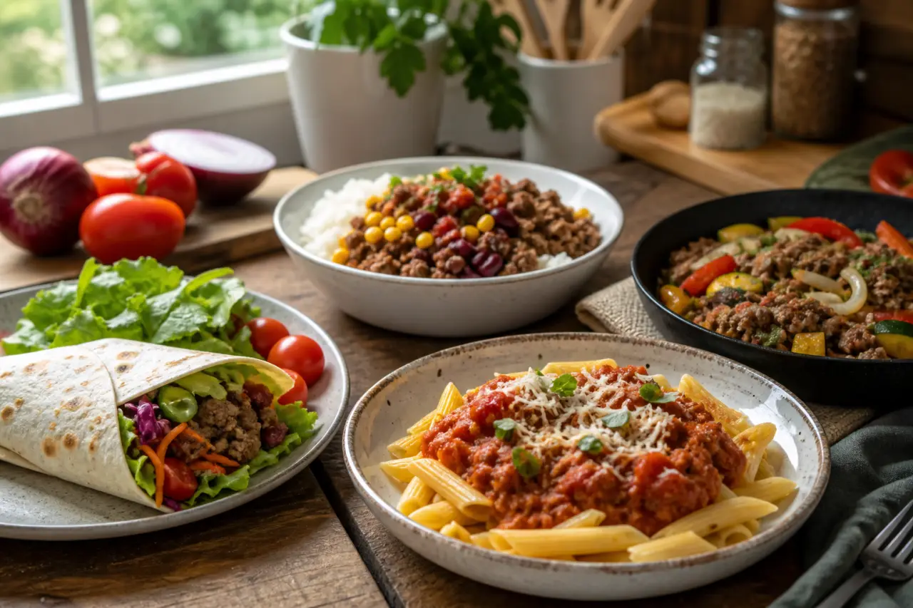 Idées repas avec steak haché : 15 minutes, petit budget et vraies variantes