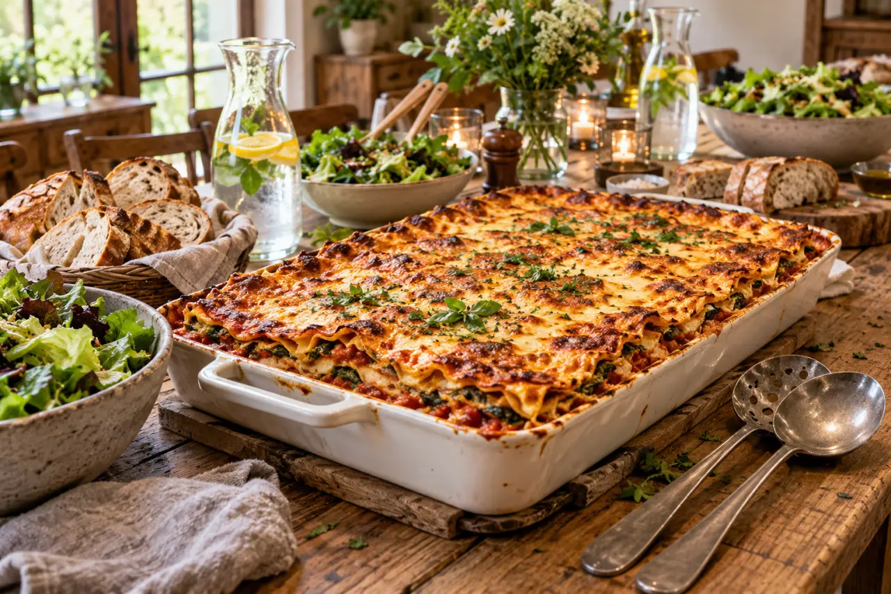 Repas pour 20 personnes : un plat préparé la veille, pas vingt assiettes à gérer