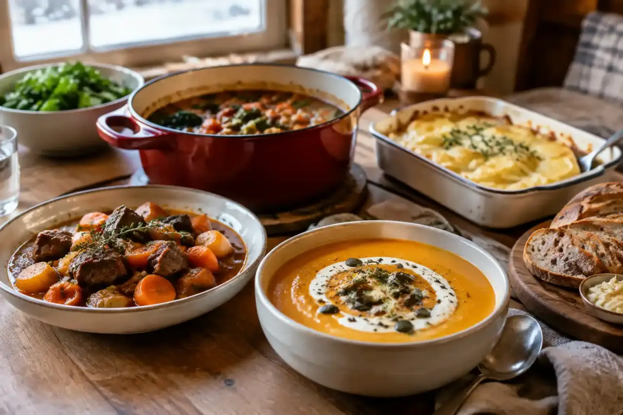 Les idées repas d’hiver qui réchauffent la table sans compliquer la cuisine