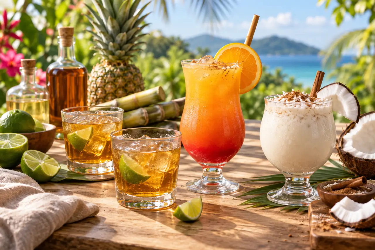 Cocktail antillais : 4 recettes pour réussir un Ti’Punch, un Planteur ou un Punch Coco