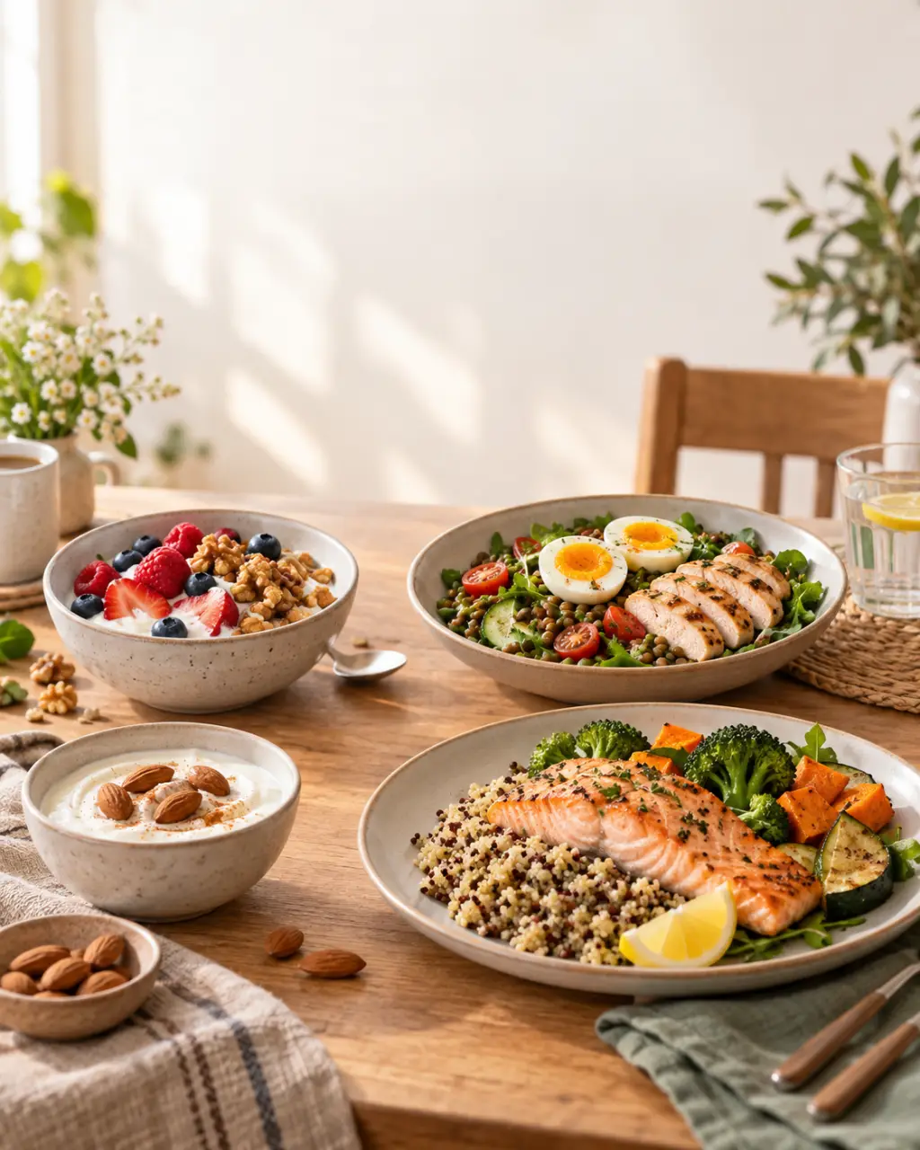 Manger plus de protéines sans bouleverser ses repas : les 4 moments à renforcer