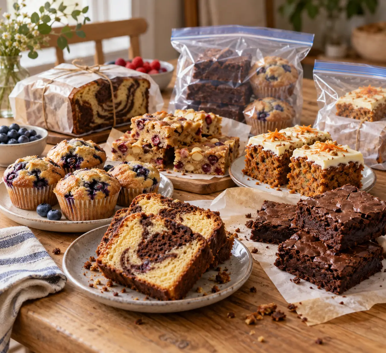 Dessert à préparer à l’avance et à congeler : les textures qui gardent leur moelleux