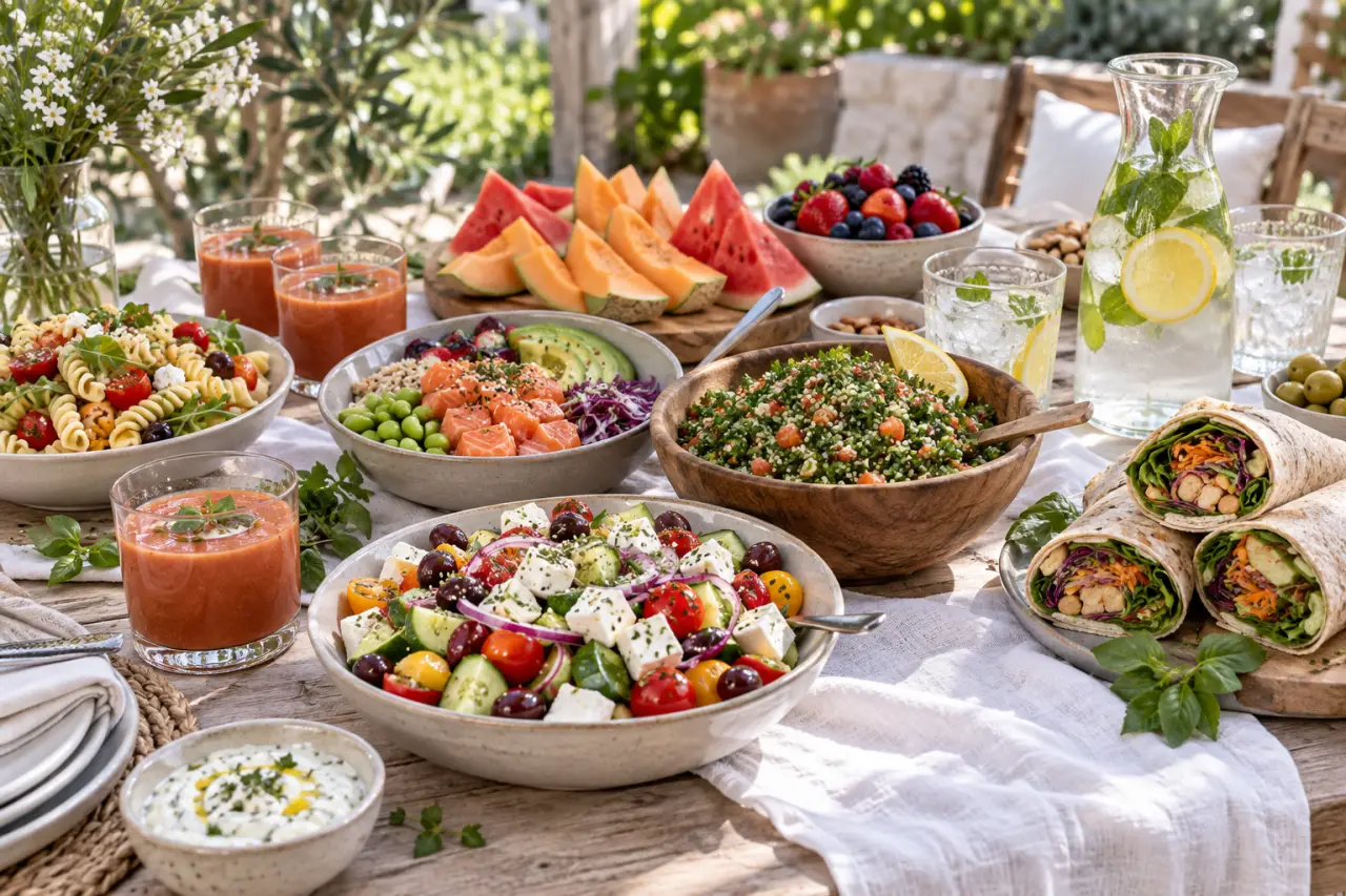 Repas froids : 15 idées gourmandes pour rester au frais tout l'été