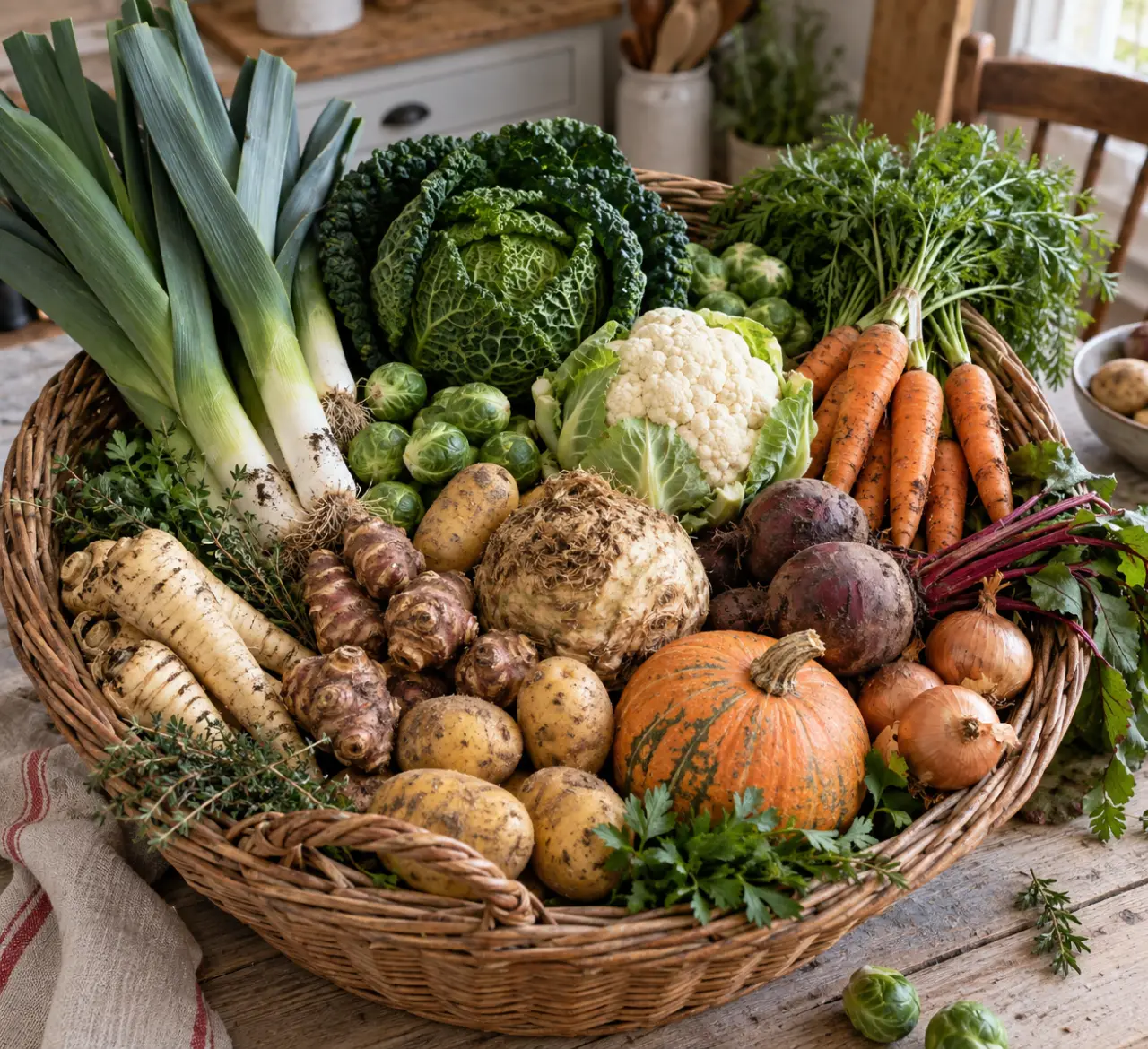 Légumes de février : composez un panier varié sans acheter à l’aveugle