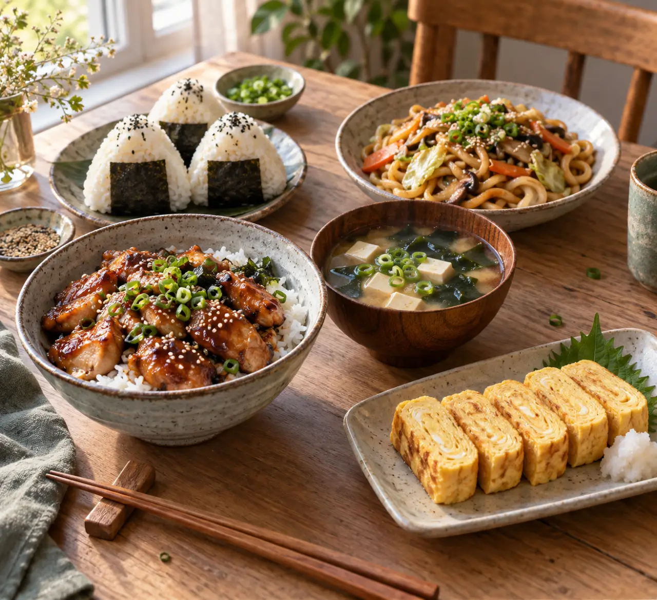 5 recettes japonaises faciles à préparer sans rice cooker ni matériel spécialisé